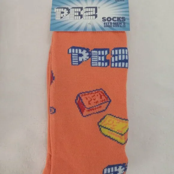 FASHION STATEMENT NWT NOVELTY SOCKS -PRINGLES, PEZ AND OCSCAR MEYER - SIZE 6-12 - Picture 4 of 7
